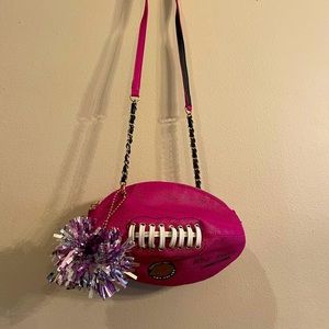 Betsey Johnson Crossbody Football Purse